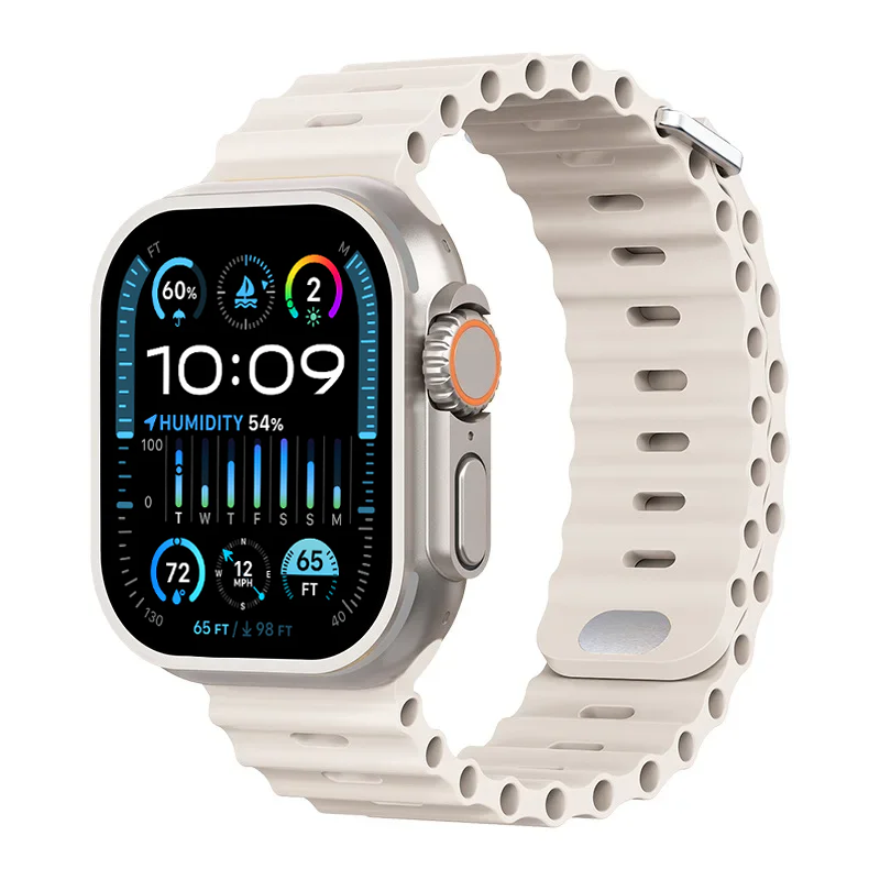 AquaWave Silicone Apple Watch Band