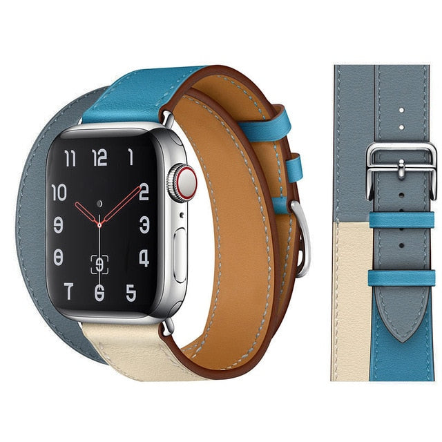 Double Merino Leather Band