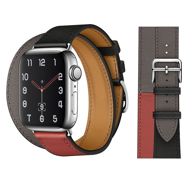 Double Merino Leather Band